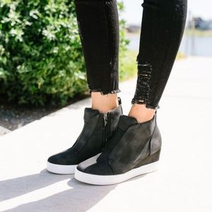 Hole In One Suede High Tops